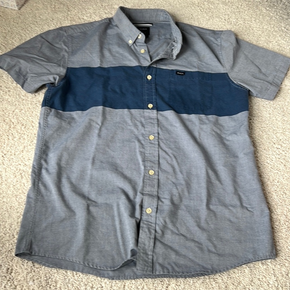 Men’s RVCA 2-times short sleeved-button down